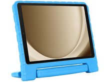 Charger l'image dans la galerie, Tablette bleue dans un étui de protection avec écran noir.