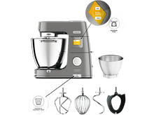 Charger l'image dans la galerie, Appareil de cuisine avec bol, accessoires et affichage numérique. Inclut une balance. Couleur grise.