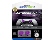 Charger l'image dans la galerie, Paquet KontrolFreek Aim Boost Kit, thumbsticks violets, PS5/PS4.