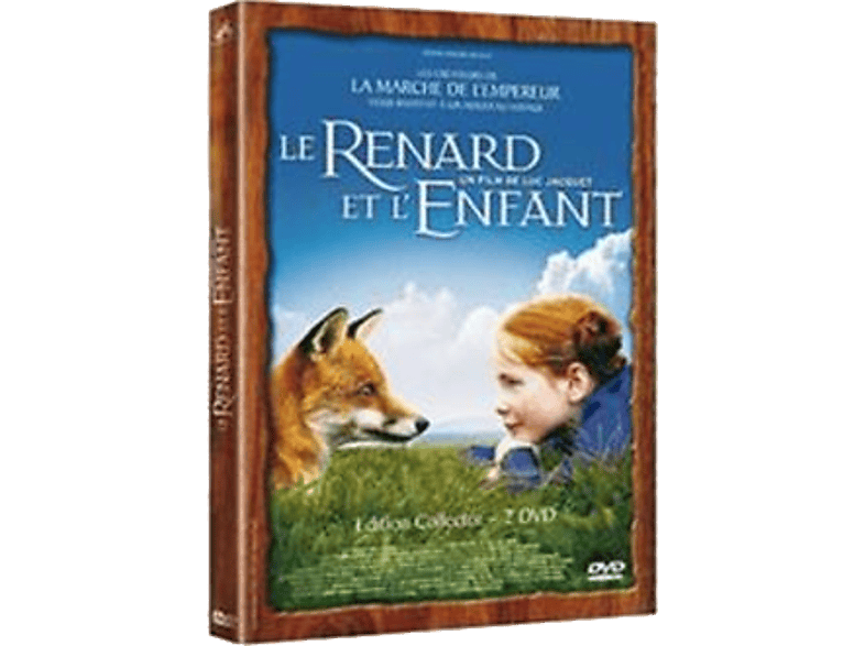 Couverture du DVD : Une fille regarde un renard. Titre : Le Renard et l'Enfant (Le Renard et l'Enfant).