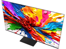 Charger l'image dans la galerie, Un grand écran de télévision coloré affichant des éclaboussures de couleurs vives.