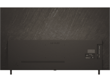 Charger l'image dans la galerie, Vue arrière d'un téléviseur LG OLED noir, montrant les ports et le panneau arrière.