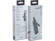 Charger l'image dans la galerie, Deux boîtes de produits pour un hub multiport 5 en 1. Le texte et les images décrivent les caractéristiques du hub.