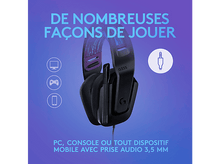 Charger l'image dans la galerie, LOGITECH Casque gamer Filaire G335 Noir (981-000978)