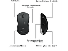 Charger l'image dans la galerie, LOGITECH Clavier sans fil et Souris sans fil MK540 Advanced AZERTY Noir (920-008678)