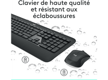 Charger l'image dans la galerie, LOGITECH Clavier sans fil et Souris sans fil MK540 Advanced AZERTY Noir (920-008678)