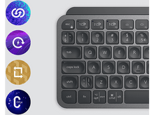 Charger l'image dans la galerie, LOGITECH Clavier sans fil MX Keys Mini Illuminated QWERTZU Graphite (920-010485)