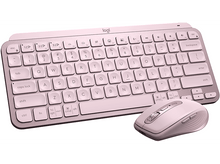 Charger l'image dans la galerie, LOGITECH Clavier sans fil MX Keys Mini Illuminated QWERTZU Pink (920-010487)