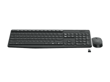 Charger l'image dans la galerie, Clavier sans fil + Souris sans fil MK235 QWERTZU Noir (920-007909)