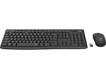 Charger l'image dans la galerie, Clavier sans fil + Souris sans fil MK295 QWERTZU Graphite (920-009796)