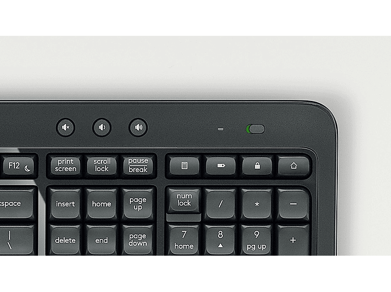 Clavier sans fil + souris sans fil MK540 Advanced QWERTZU Noir (920-008677)