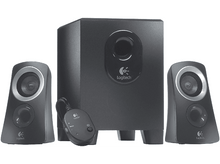 Charger l'image dans la galerie, LOGITECH Enceintes PC stéréo avec Subwoofer Z313 2.1 (980-000413) Enceintes Noir