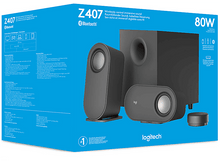 Charger l'image dans la galerie, LOGITECH Haut-parleurs PC avec caisson de basses Noir (980-001348)