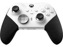 Charger l'image dans la galerie, Une manette Xbox blanche et noire sur fond blanc.