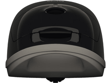 Charger l'image dans la galerie, Un appareil noir, peut-être un scanner ou une imprimante, avec un design incurvé et une base grise.