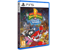 Charger l'image dans la galerie, Boîte de jeu PS5 pour Mighty Morphin Power Rangers: Rita's Rewind. Œuvre colorée, logo et détails du jeu.