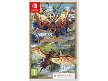 Charger l'image dans la galerie, Boîtier de jeu Monster Hunter Stories. Plusieurs personnages et monstres sont affichés avec le titre du jeu.