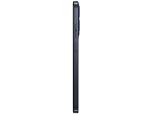 Charger l'image dans la galerie, Vue latérale d'un smartphone bleu marine au design épuré et minimaliste.