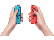 Charger l'image dans la galerie, NINTENDO Switch Paire de manettes Joy-Con rouge néon/bleu néon