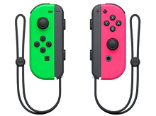Charger l'image dans la galerie, NINTENDO Switch Paire de manettes Joy-Con vert néon/rose néon