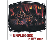 Charger l'image dans la galerie, Couverture de l'album "Nirvana - Unplugged in New York" avec le groupe jouant.