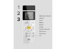 Charger l'image dans la galerie, ONE FOR ALL Télécommande de remplacement pour Airco (URC1035)