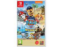 Charger l'image dans la galerie, Couverture du jeu Paw Patrol World. Comprend les personnages de Pat' Patrouille et un logo Nickelodeon.
