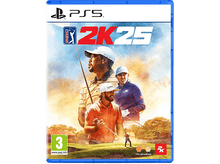 Charger l'image dans la galerie, Boîte de jeu PGA Tour 2K25. Comprend des golfeurs et un parcours de golf en arrière-plan. Boîte bleue avec le titre du jeu.