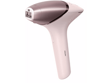 Charger l'image dans la galerie, Appareil d'épilation IPL Philips Lumea rose, avec tête or rose et détails blancs.