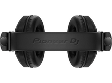 Charger l'image dans la galerie, Vue aérienne du casque Pioneer DJ noir, dessus du bandeau visible.