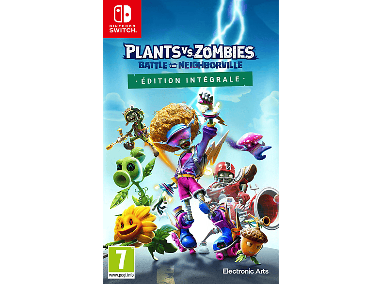 Pochette de jeu Nintendo Switch : Plants vs Zombies : Battle for Neighborville.
