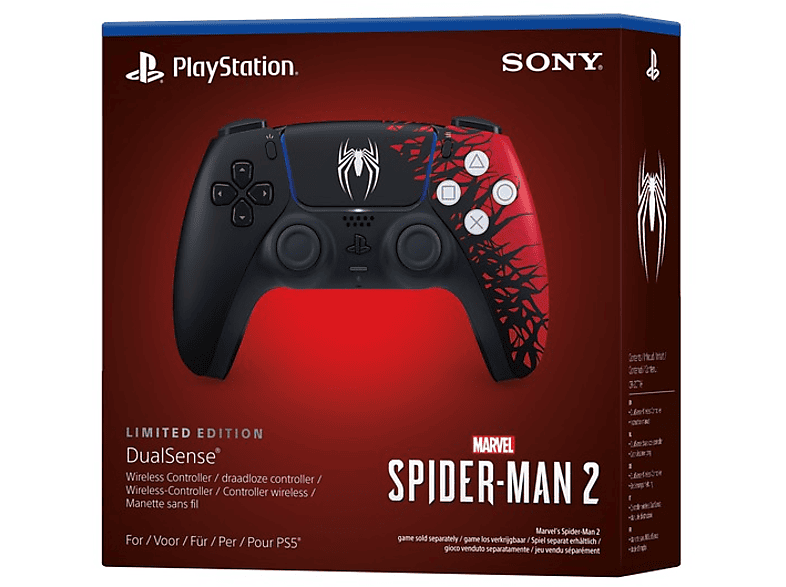 PLAYSTATION PlayStation 5 DualSense manette sans fil - Marvel’s Spider-Man 2 Limited Edition