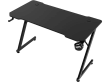 Charger l'image dans la galerie, QWARE Bureau Gaming Reno Noir (QW GT-120) Bureau gaming