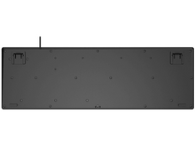 Charger l'image dans la galerie, Dessous de clavier noir avec vis. Surface propre, sans marque visible.