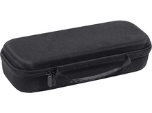 Charger l'image dans la galerie, Étui de transport noir. Rectangulaire avec poignée et fermeture éclair.