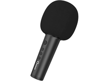 Charger l'image dans la galerie, Microphone noir avec housse en mousse.