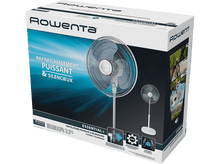 Charger l'image dans la galerie, Boîte avec un ventilateur et une image d'un ventilateur.