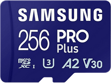 Charger l'image dans la galerie, SAMSUNG Carte mémoire PRO Plus microSDXC 256 GB UHS-I (MB-MD256SA/EU)