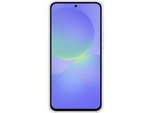 Charger l'image dans la galerie, Un smartphone avec un cadre blanc et un écran affichant un design abstrait bleu et vert.