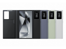 Charger l'image dans la galerie, Une rangée d'étuis de téléphone de différentes couleurs, avec un téléphone au milieu.