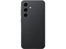 Charger l'image dans la galerie, SAMSUNG Cover Galaxy S24 Vegan Leather Noir (GP-FPS921HCABW)