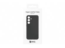 Charger l'image dans la galerie, SAMSUNG Cover Galaxy S24 Vegan Leather Noir (GP-FPS921HCABW)