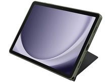 Charger l'image dans la galerie, Tablette verte avec un écran lavande et un étui noir.