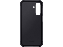 Charger l'image dans la galerie, Une coque de téléphone noire, conçue avec un trou pour la caméra.