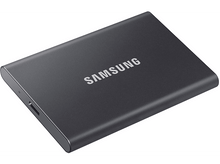 Charger l&#39;image dans la galerie, SAMSUNG Disque dur externe SSD portable T7 1 TB Gris (MU-PC1T0T/WW)
