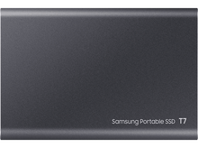 Charger l&#39;image dans la galerie, SAMSUNG Disque dur externe SSD portable T7 1 TB Gris (MU-PC1T0T/WW)
