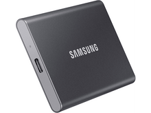 Charger l&#39;image dans la galerie, SAMSUNG Disque dur externe SSD portable T7 2 TB Gris (MU-PC2T0T/WW)
