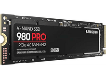 Charger l'image dans la galerie, SAMSUNG Disque dur SSD interne 500 GB 980 PRO PCle 4.0 NVMe M.2 (MZ-V8P500BW)