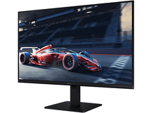 Charger l'image dans la galerie, Un écran d'ordinateur avec une image de voiture de course rouge affichée dessus.