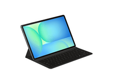 Charger l'image dans la galerie, SAMSUNG Étui Book Cover Clavier Slim AZERTY Tab S9/S9 FE Noir (EF-DX720BBFGBE)